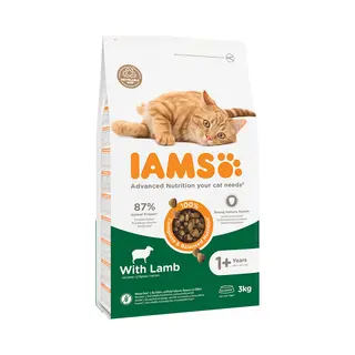 Iams Advanced Nutrition Adult Cat With Lamb - 3kg