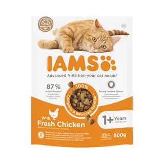 Iams Adult Cat Chicken - 800 G