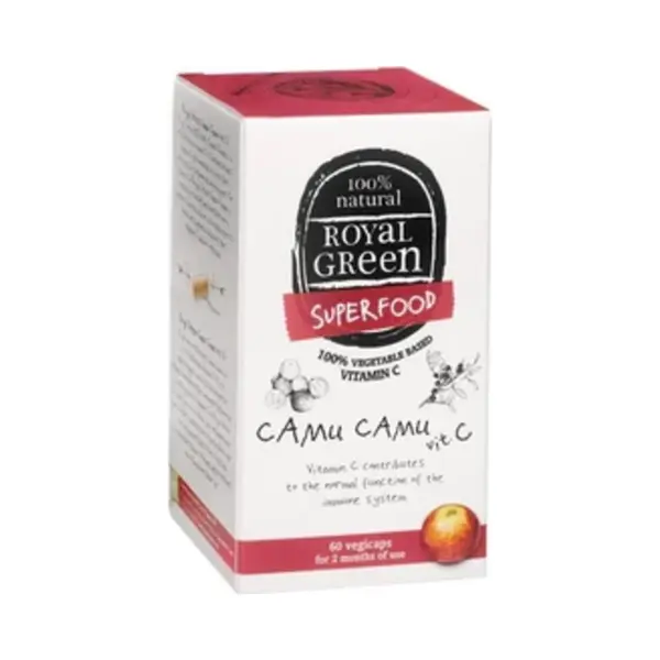 Royal Green Camu + Vitamine C - 60 Capsules thumbnail