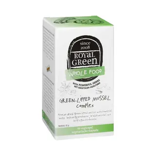 Royal Green Groenlipmossel Complex - 60 Capsules