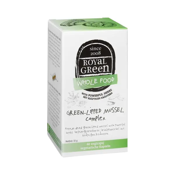Royal Green Groenlipmossel Complex - 60 Capsules thumbnail