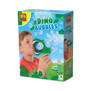 Ses Creative Dino Bubbles - sterk bellenblaassop - gemakkelijk afwasbaar - dino thema