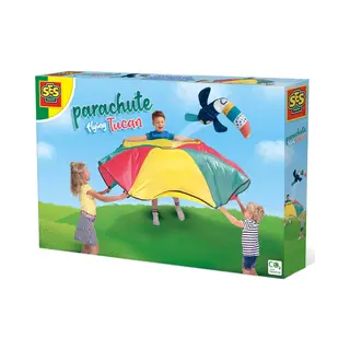 Ses Creative 02289 - Outdoor-Spiel: Schwungtuch fliegender Tukan
