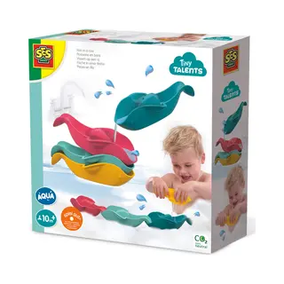 Ses Creative Tiny Talents Fish in a row Bath animal Multicolor