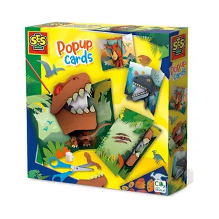 Ses Creative Pop-up kaarten - Dino's