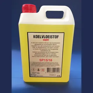 Koelvloeistofshop.nl Koelvloeistof SP15/16 Longlife - Oranje - Voor Renault & Nissan & Opel - 2, 5L
