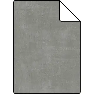 Proefstaal ESTAhome Behang Betonlook Donkergrijs - 53 Cm X 10.05 M - 139021-S