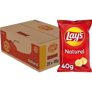 Lay's | Naturel | 20 X 40 Gram