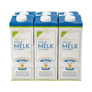 Meyerij - Biologische Houdbare Volle Melk - Krimp 6 X 1 Liter