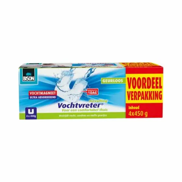 Bison, IJskrabbers + Ontdooiers, Vochtabsorber Neutraal 450 G thumbnail