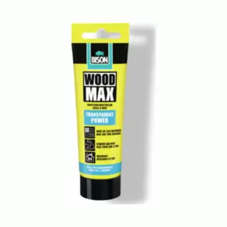 Bison Wood Max Transparant Power Tube 85 G, Extreem Snel, Voor Alle Houtsoorten, D4, Hoge Aanvangshechting