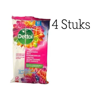 Dettol - Schoonmaakdoekjes - Kersenbloesem - 4 X 60 Stuks
