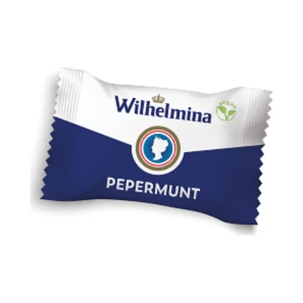 Wilhelmina Pepermunt Vegan 75 Stuks thumbnail