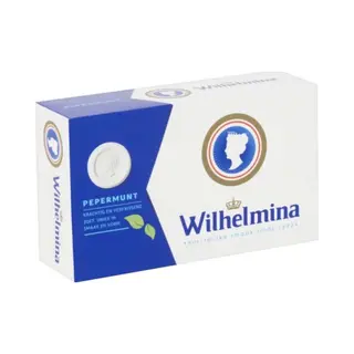 Wilhelmina Pepermunt Wilhelmina | Pepermunt | Portret | Vegan | 100 Gram | 12 Stuks