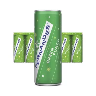 Tray Fernandes - Green Punch - Sleekcan - 24x33cl