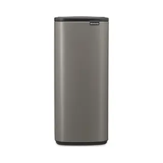 Brabantia Bo Touch Bin 10 l Rechteckig Stahl Platin