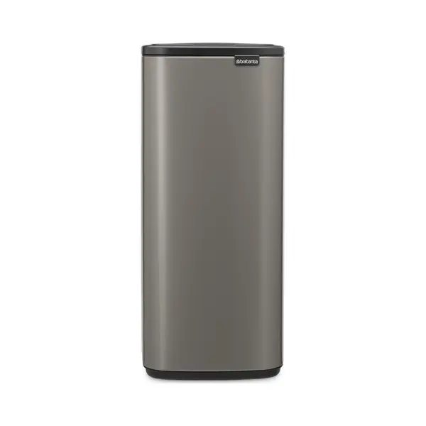 Brabantia Bo Touch Bin 10 l Rechteckig Stahl Platin thumbnail