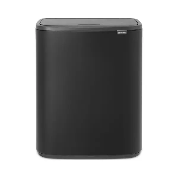 Brabantia Bo Touch Bin - Prullenbak - 60 Liter - Soft-touch Opening - Mineral Moonlight Black thumbnail