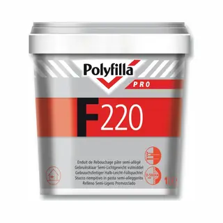Polyfilla Pro F220 Wit 1 l