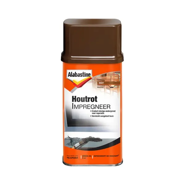 Alabastine Houtrotvuller impregneer 0,25 l thumbnail