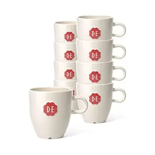 Douwe Egberts Kaffeetasse Porzellan (12x180ml)