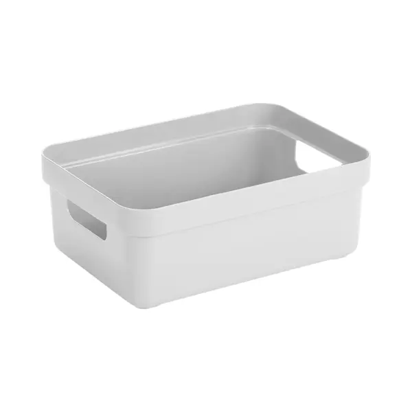 Sunware - Sigma Home Opbergbox 9L Wit - 35 X 24, 6 X 12, 2 Cm thumbnail