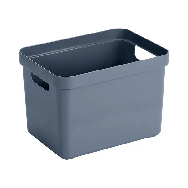 Sunware perfectly organised Sunware - Sigma Home Aufbewahrungsbox, 18 L, Dunkelblau – 35, 2 X 25, 3 X 24, 3 Cm thumbnail