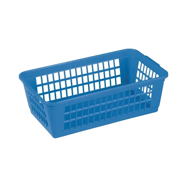 Sunware - Basic Opbergmandje Klein Blauw - 25, 7 X 15 X 8, 1 Cm thumbnail