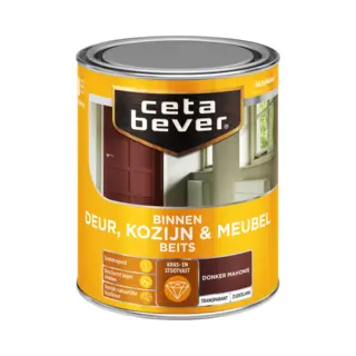 Cetabever Binnenbeits Deuren&Kozijnen Transparant Zijdeglans - Donker Mahonie - 0, 75L