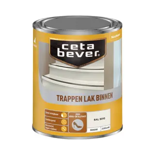 Cetabever - Trappenlak Dekkend - Ral 9010 - 750 Ml
