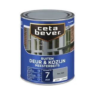 Cetabever - Meesterbeits Deur & Kozijn Dekkend - Ral 7001 - 750 Ml