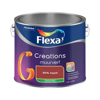 Flexa - Creations Muurverf Extra Mat - 85% Appel - Mengverf - 2.5 L