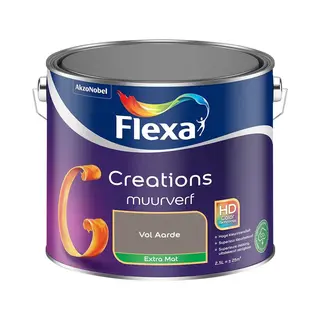 Flexa - Creations Muurverf Extra Mat - Vol Aarde - Mengverf - 2.5 L