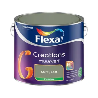 Flexa - Creations Muurverf Extra Mat - Sturdy Leaf - Creations - 2.5 L