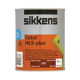 Sikkens 5085924 Cetol Hls Plus Translucent Woodstain Dark Oak 1 Litre