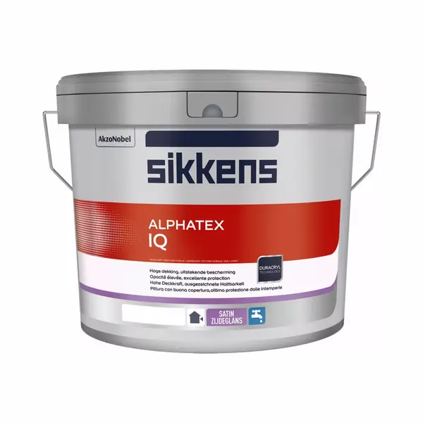 Sikkens Alphatex Iq - Wit - 1L thumbnail