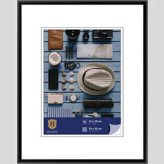 Fotolijst - Henzo - Napoli - Fotomaat 24x30 Cm - Zwart