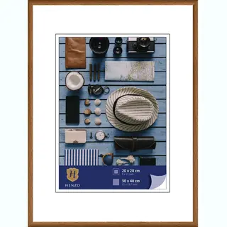 Fotolijst - Henzo - Napoli - Fotomaat 30x40 Cm - Bruin