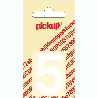 Pickup Plakcijfer Helvetica 40 Mm - Wit 5