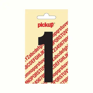 Pickup Plakcijfer Nobel 90 Mm Zwart 1 - 310020901