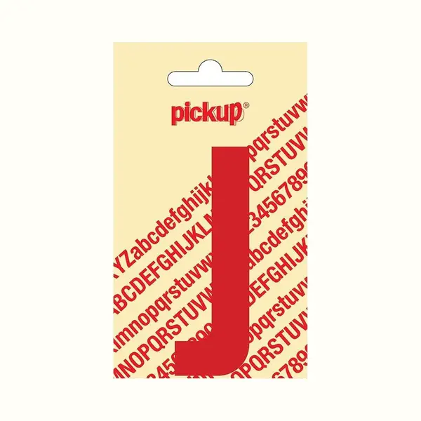 Pickup Plakletter Nobel 90 Mm Rood J - 31022090J thumbnail