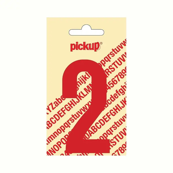 Pickup Plakcijfer Nobel 90 Mm Rood 2 - 310220902 thumbnail