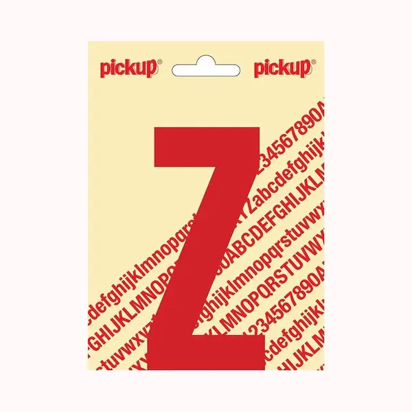 Pickup Plakletter Nobel 120mm Rood Z - 31022120Z thumbnail