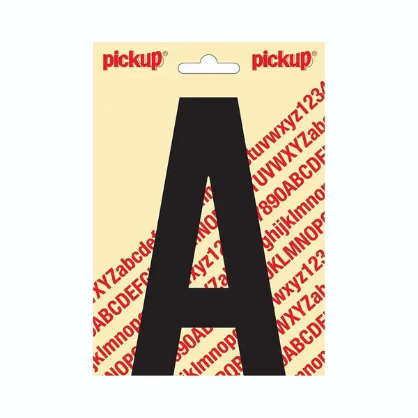 Pickup Plakletter Nobel 150mm Zwart A - 31002150A thumbnail