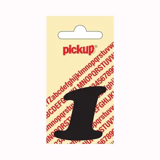 Pickup Plakcijfer CooperBlack 40 Mm - Zwart 1