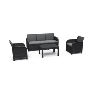 Keter 249587 tuinbeubelset Grafiet, Grijs