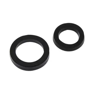 Karwei Opvulringen Voor Inboorpaumelle - Voor Houten En Metalen Kozijnen - Zwart Nylon - Set Van 3