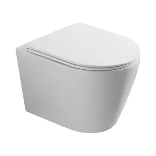 Atlantic - Wandcloset Joey - Hangend Toilet - Wit