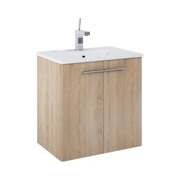 Atlantic Clara - Badkamermeubel 60 Cm - 2 Deuren - Hout thumbnail