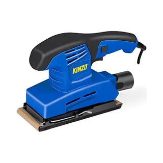 Kinzo Schleifmaschine - 230V - Blau - Holzbearbeitung - Exzenterschleifer